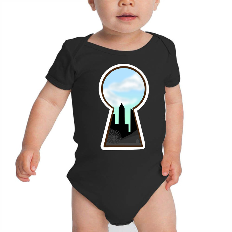 Keyhole Silhouette Baby Bodysuit by lykhongduong9enev3 | Artistshot