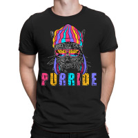 Purride Cat Wearing Pride Glasses Is Feline The Purride T-shirt | Artistshot