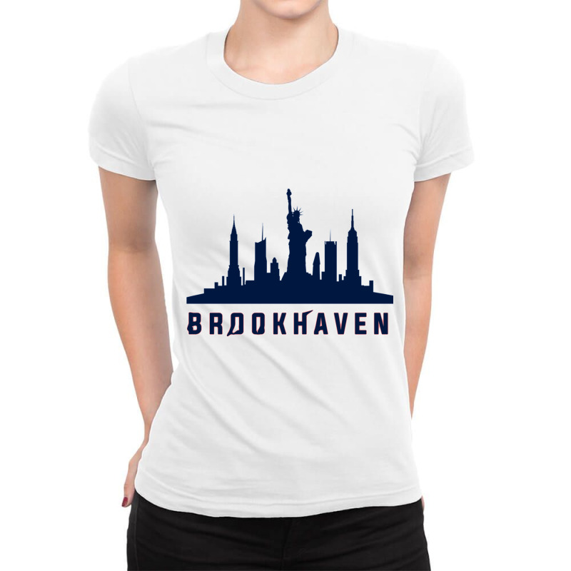 Brookhaven Long Island New York Ladies Fitted T-Shirt by LUCYICHARDS | Artistshot