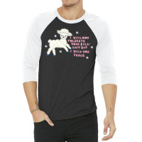 I Will Not Tolerate Your Bull Shit But I Wish You Peace 3/4 Sleeve Shirt | Artistshot