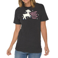 I Will Not Tolerate Your Bull Shit But I Wish You Peace Vintage T-shirt | Artistshot