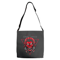 Skeleton Make Some Noise Adjustable Strap Totes | Artistshot