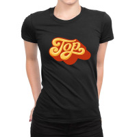 Stickers Top Ladies Fitted T-shirt | Artistshot