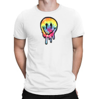 Drip Dye Stickers Hd T-shirt | Artistshot