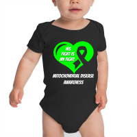 Mitochondrial Disease-pos8w Baby Bodysuit | Artistshot