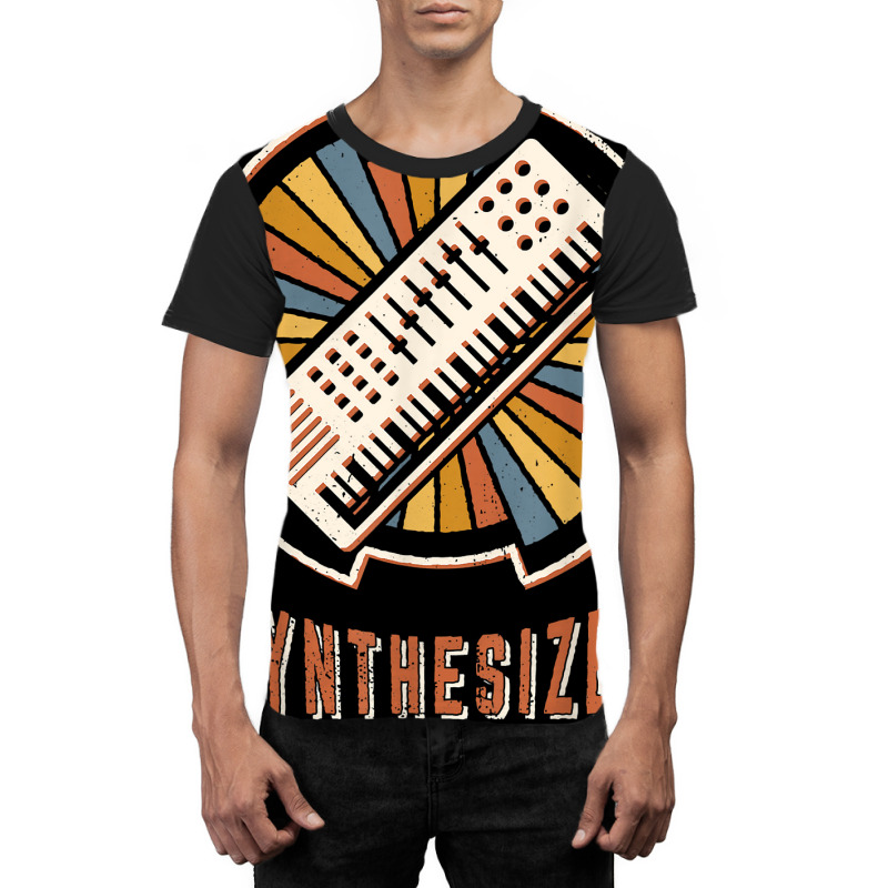 Synthesizer Vintage Classic Retro Music Love T Shirt Graphic T-shirt | Artistshot