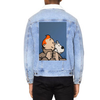 Tin Tin Unisex Sherpa-lined Denim Jacket | Artistshot