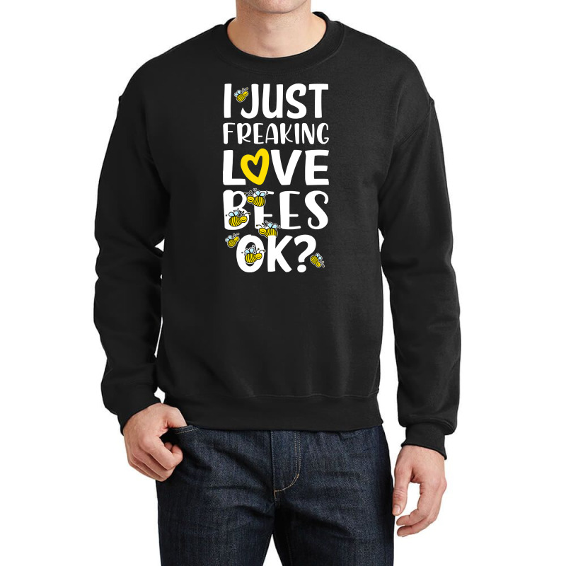 Love Bees (2) Crewneck Sweatshirt by brumfieldportillo7vlpq8 | Artistshot