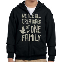 Catholic St Francis Catholicism Gift Ideas Family Youth Zipper Hoodie | Artistshot