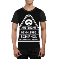 Passport Stamp Amsterdam 4 Graphic T-shirt | Artistshot