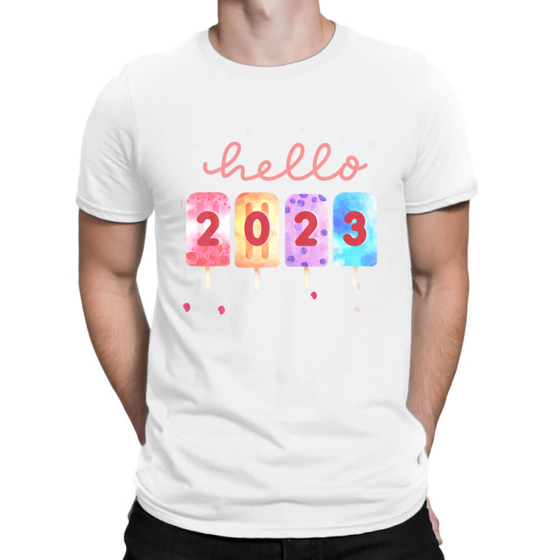 Goodbye 2022 Hello 2023 Happy New Year Funny Popsicle Xmas T-shirt | Artistshot