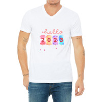 Goodbye 2022 Hello 2023 Happy New Year Funny Popsicle Xmas V-neck Tee | Artistshot