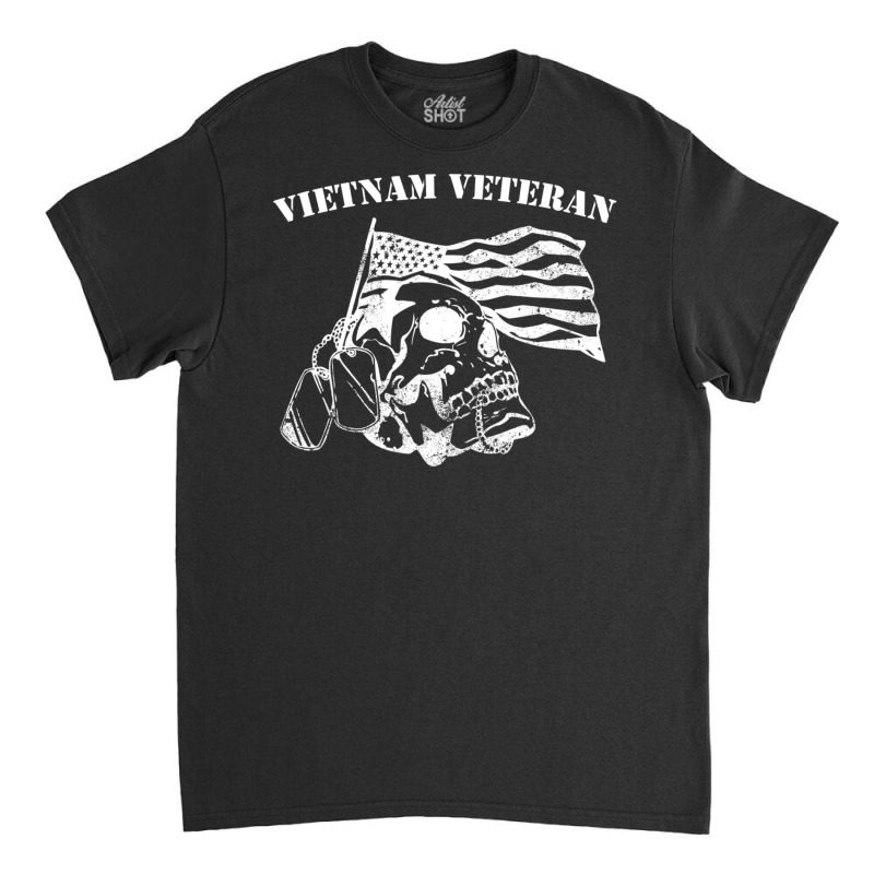 Vietnam Veteran War Proud Patriotic Military Army Classic T-shirt by oatesorlandoi9eepf | Artistshot