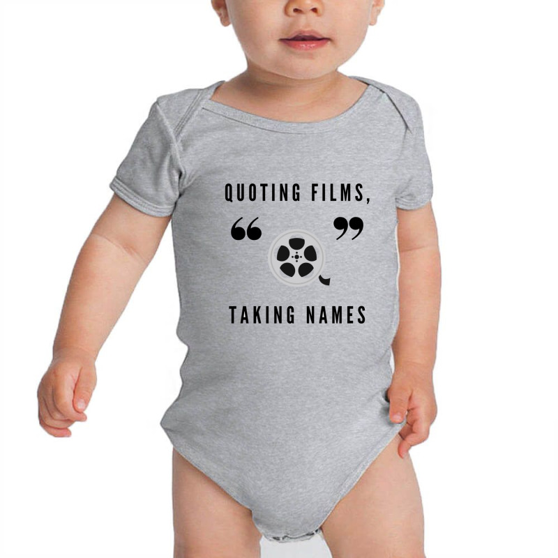 Quoting Films Baby Bodysuit by EricArthurMalgren | Artistshot