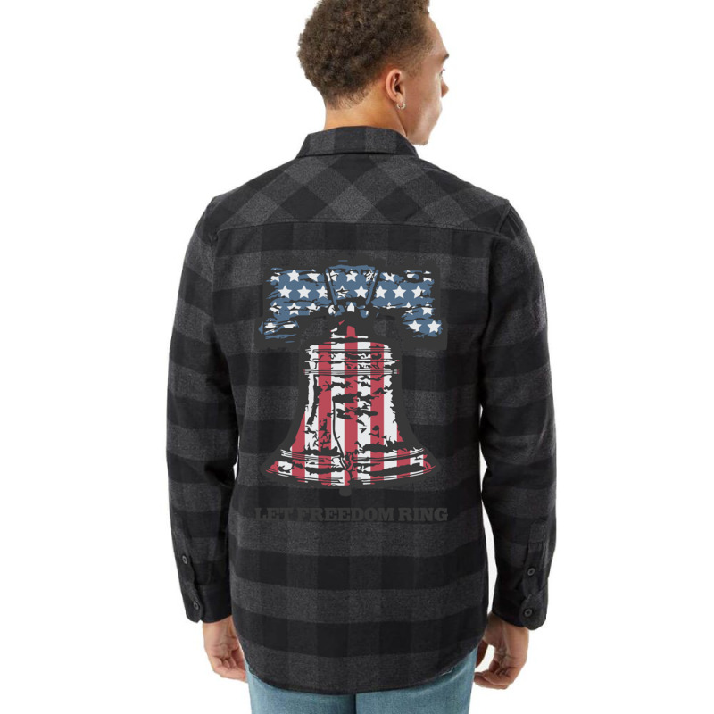 Let Freedom Ring Liberty Bell Flannel Shirt | Artistshot