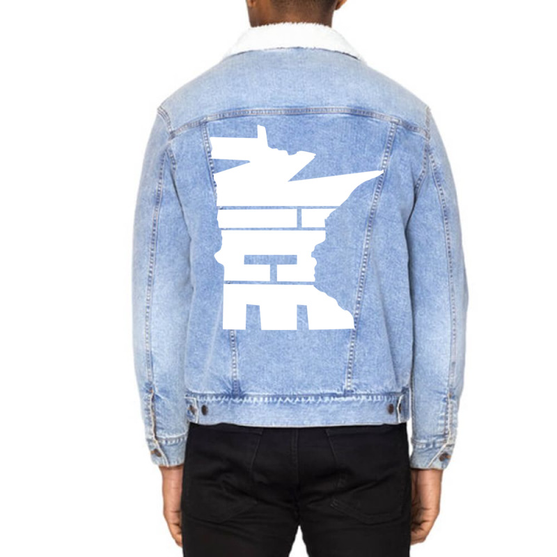 Minnesota Nice Unisex Sherpa-lined Denim Jacket | Artistshot