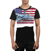 Patriotic American Naval Fa 18 Superhornet Tee In Action Graphic T-shirt | Artistshot