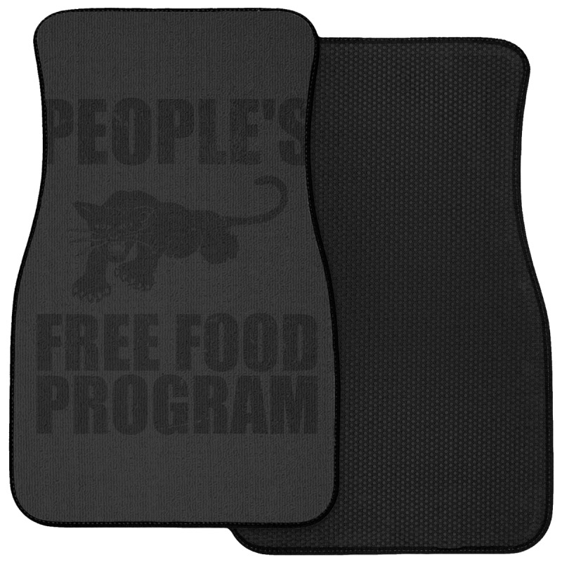 People's Free Food Program Front Car Mat | Artistshot