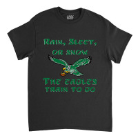 Rain Sleet Or Snow Birds Classic T-shirt | Artistshot