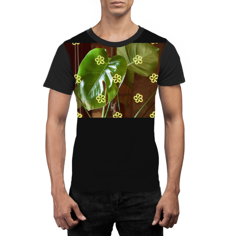 Monstera Deliciosa Graphic T-shirt by KarrieLBreuer | Artistshot