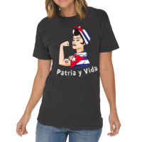 Womens Patriayvida Cuba Flag Bandana Vintage T-shirt | Artistshot