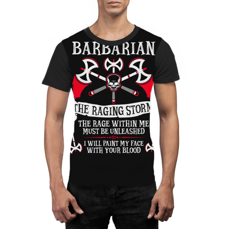 Barbarian Graphic T-shirt | Artistshot