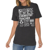 Chemistry Teacher T Shirt - Multitasking Certified Job Gift Item Tee Vintage T-shirt | Artistshot