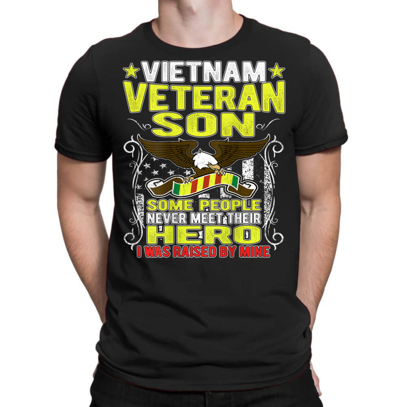 Proud Vietnam Veteran Son Military Veteran's Child T-Shirt by mckeebeckett3l9yxd | Artistshot