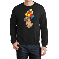 Gift Idea T  Shirt Puggle Dog With Ballons T  Shirt Crewneck Sweatshirt | Artistshot