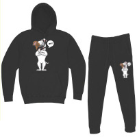 Gift Idea T  Shirt Stubborn American Bulldog Dog Funny T  Shirt Hoodie & Jogger Set | Artistshot