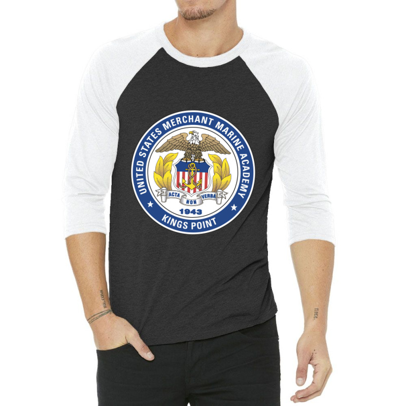 United States Merchant Marine Academy 3/4 Sleeve Shirt | Artistshot