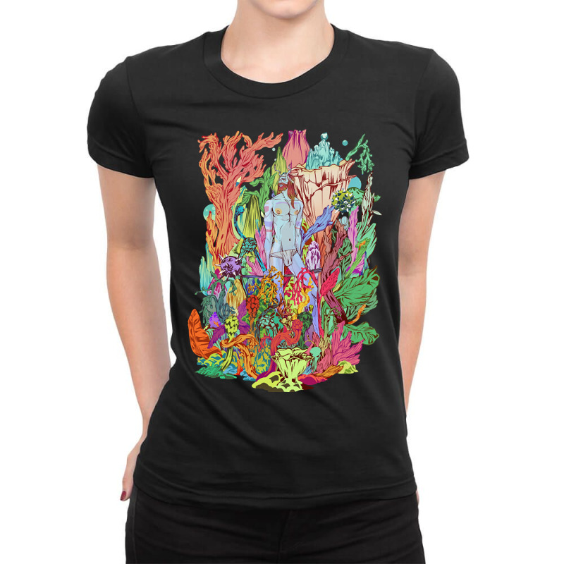 Alien Hunter Ladies Fitted T-Shirt by Brink Beaulah | Artistshot