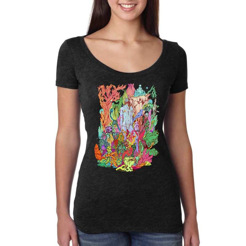 Alien Hunter Women's Triblend Scoop T-shirt by Brink Beaulah | Artistshot