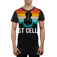 Just Cellin Cello Cellist Orchestra Musician Retro Graphic T-shirt | Artistshot