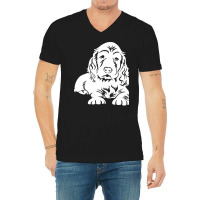 Cocker T  Shirt Cute Cocker Spaniel Gift T  Shirt V-neck Tee | Artistshot