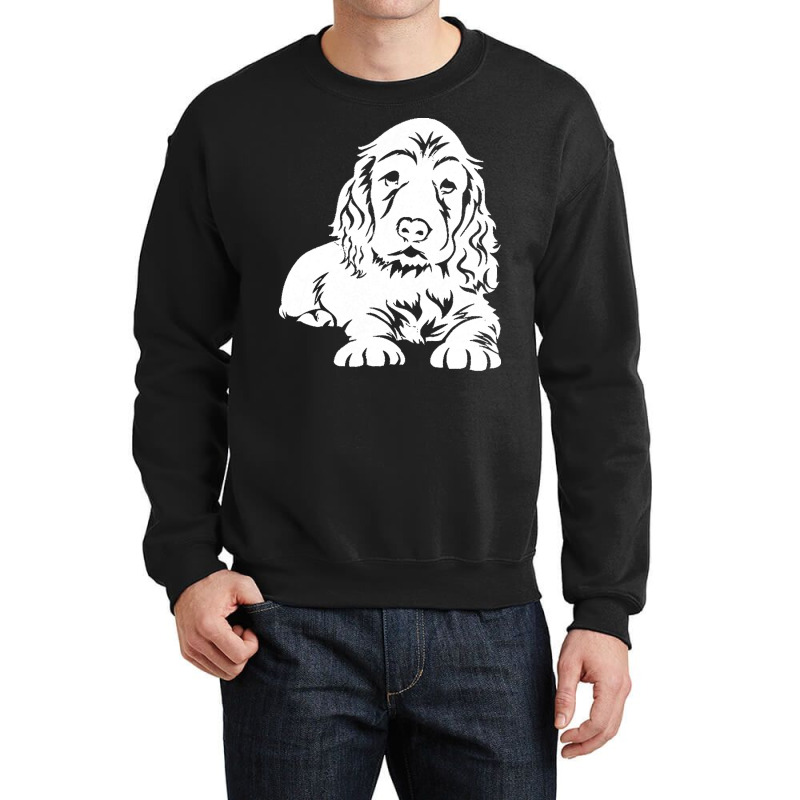 Cocker T  Shirt Cute Cocker Spaniel Gift T  Shirt Crewneck Sweatshirt by sglover982 | Artistshot