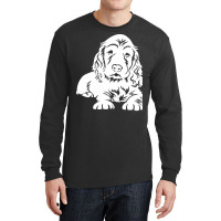 Cocker T  Shirt Cute Cocker Spaniel Gift T  Shirt Long Sleeve Shirts | Artistshot