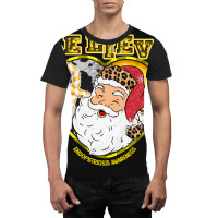 Endometriosis Awareness Awareness - Santa Believe Leopard Christmas (2 Graphic T-shirt | Artistshot