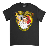 Endometriosis Awareness Awareness - Santa Believe Leopard Christmas (2 Classic T-shirt | Artistshot