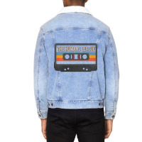 The Humans League Black And Cassette Unisex Sherpa-lined Denim Jacket | Artistshot