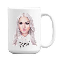 Poppy Drip 15 Oz Coffee Mug | Artistshot