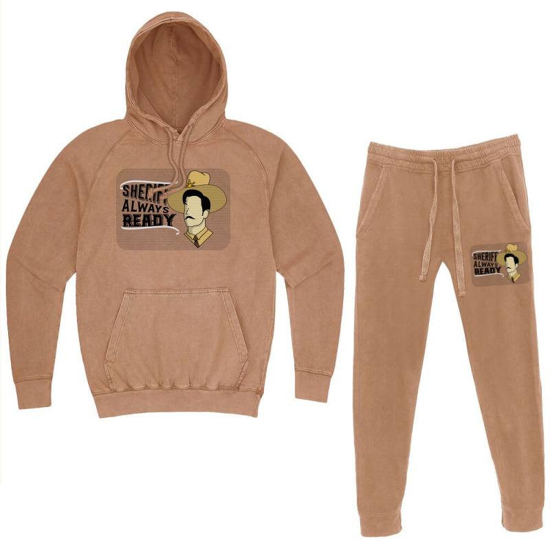 Sheriff Always Ready Hoodie & Jogger Set | Artistshot