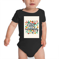 Treat People With Kindness Baby Bodysuit | Artistshot