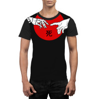 Life Death Japanese Aesthetic Grunge Goth Graphic T-shirt | Artistshot