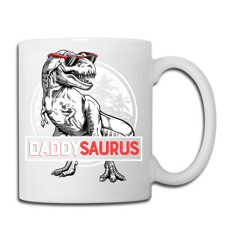 Daddy Saurus T Rex Dinosaur Men Father's Day Family Matching Pullover Coffee Mug | Artistshot