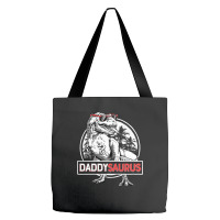 Daddy Saurus T Rex Dinosaur Men Father's Day Family Matching Pullover Tote Bags | Artistshot
