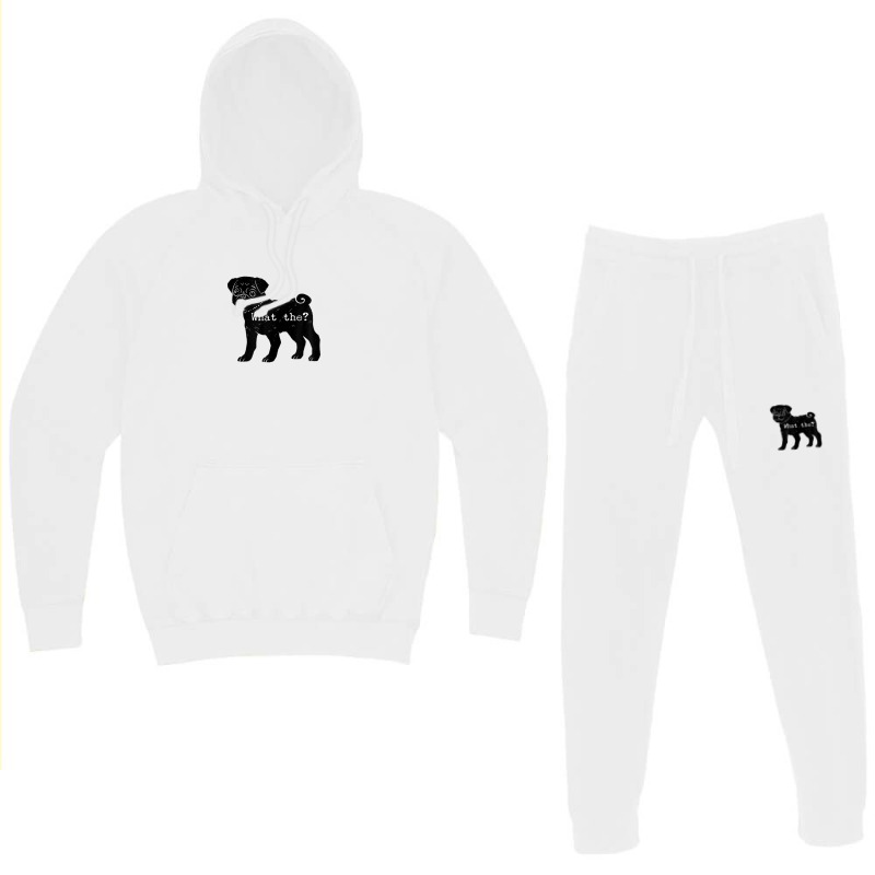 Funny What The Pug Graphic Hoodie & Jogger set by qiesyakireen6 | Artistshot