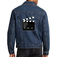 Film Clacker Men Denim Jacket | Artistshot