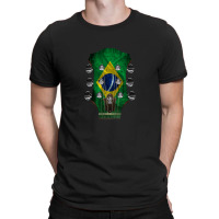 Guitar Headstock Brazil T-shirt | Artistshot