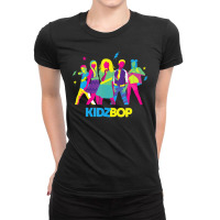 Kidz Bop Pop Star Silhouette (group) Ladies Fitted T-shirt | Artistshot